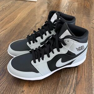 New! Men's Jordan 1 Mid TD Molded Football Cleats